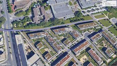 Prueba de conducción del GNSS (46 mm): Centro de la ciudad