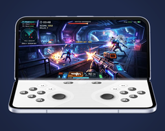 Android La versión 17 introduce un modo de juego para teléfonos plegables que muestra un mando virtual.
