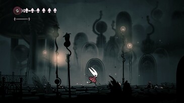 Diseño del avispón Silksong de Hollow Knight (Fuente de la imagen: Steam)