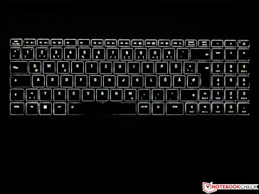 Iluminación del teclado