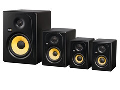 La serie Kreate de KRK ofrece a los creadores de música una línea asequible de altavoces de gran precisión que admiten conexiones inalámbricas. (Fuente de la imagen: KRK)