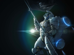 Una imagen de Ludens, que sirve de mascota para Kojima Productions (fuente de la imagen: Kojima Productions)