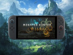Monster Hunter Wilds Switch 2, mostrado en la consola portátil de Nintendo
