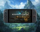 Monster Hunter Wilds Switch 2, mostrado en la consola portátil de Nintendo