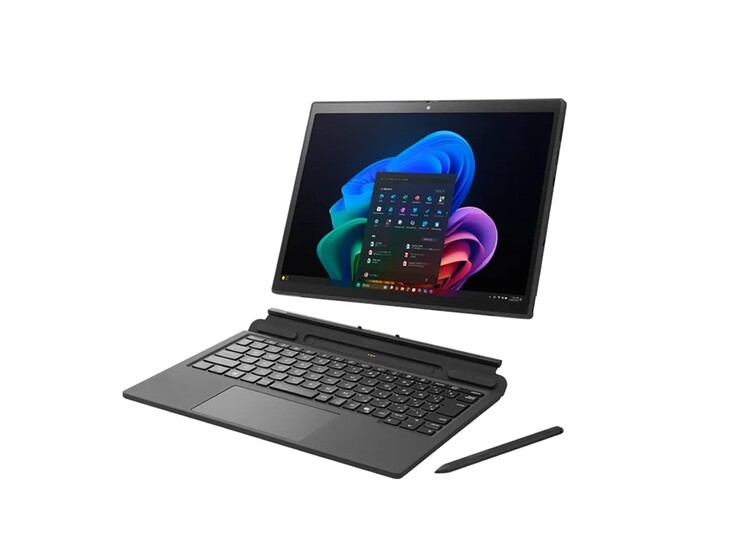 La tableta incluye un teclado desmontable y un lápiz óptico.