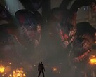 Una captura de pantalla de la demo de juego de Scalebound durante la Gamescom 2015