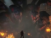 Una captura de pantalla de la demo de juego de Scalebound durante la Gamescom 2015