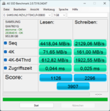 Evaluación comparativa de AS SSD