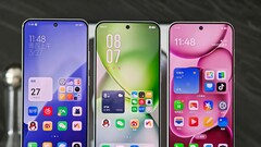 El Find X8s (centro) con algunos de sus rivales. (Fuente de la imagen: Digital Chat Station)