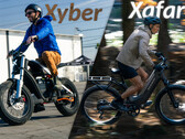 El Segway Xyber cuenta con un elegante faro delantero X LED, y el Xafari es un robusto desplazador de doble suspensión. (Fuente de la imagen: Segway)