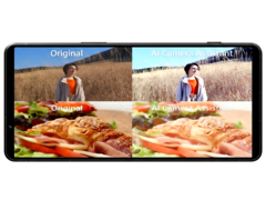 Fotos tomadas con y sin el procesamiento de imágenes del nuevo Asistente de Cámara AI de Sony.