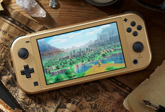 La Edición Hyrule de Switch Lite solo se puede pedir en el Reino Unido por el momento. (Fuente de la imagen: Nintendo)