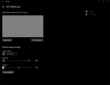 Nueva interfaz de configuración de la cámara. (Fuente de la imagen: Albacore en Twitter)
