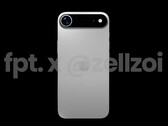 Se dice que el iPhone 17 Air vendrá con una sola cámara trasera, como se muestra en el render no oficial. (Fuente de la imagen: Jon Prosser)