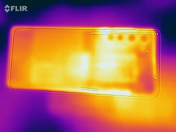 Mapa de calor en la parte posterior