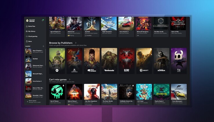 El catálogo de Xbox Game Pass ya está disponible en Publisher.