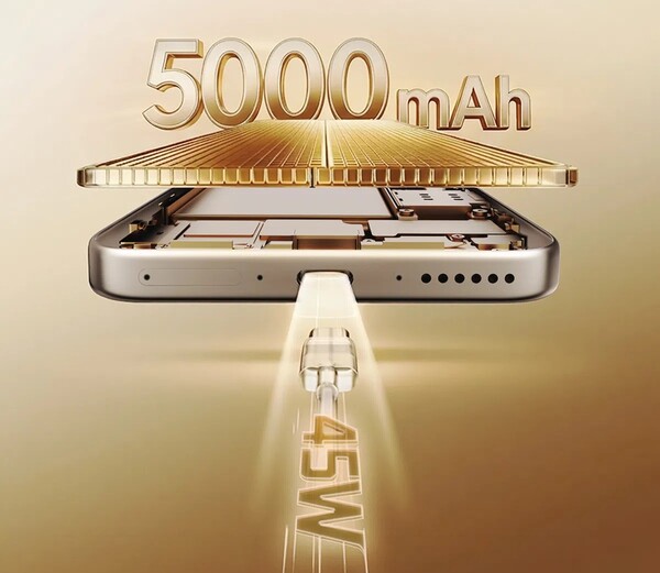 El TCl P80 cuenta con una batería de menor capacidad, de 5.000 mAh, y es compatible con una carga de 45 W.