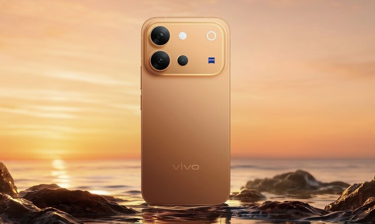 El Vivo V80 en color Sunrise Anthem.