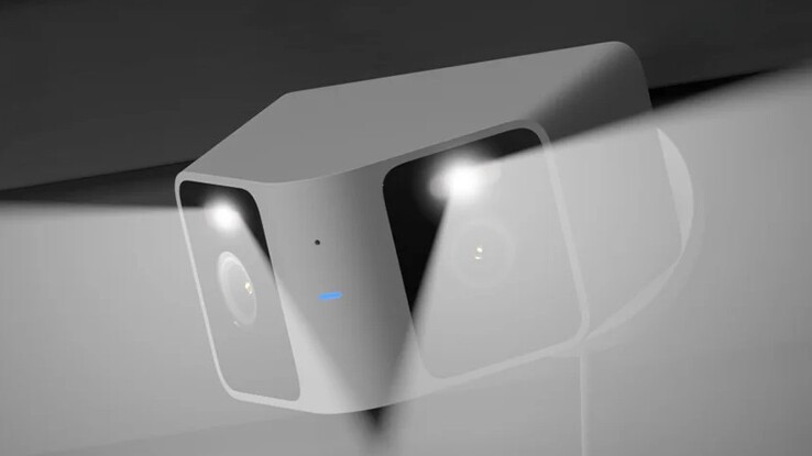 La Xiaomi Outdoor Camera CW100 Dual tiene luces infrarrojas y blancas. (Fuente de la imagen: Xiaomi)