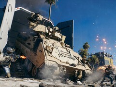 Un tanque de la nueva misión Rodeo para el modo de juego Gauntlet en Battlefield 6 RedSec. (Fuente de la imagen: EA)