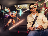 HTC Vive y holoride llevan el entretenimiento en RV a los pasajeros de los coches. (Fuente de la imagen: HTC Vive / holoride)