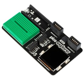 La Base de Exploradores Pimoroni Pico. (Fuente de la imagen: Pimoroni)