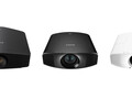 Los nuevos proyectores en todas sus referencias de color. (Fuente: Sony)