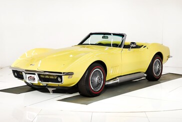 El color «Safari Yellow» de este Corvette de 1968 sirvió de inspiración para el color original del cable Ethernet.