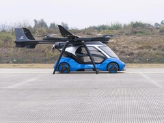 Una imagen del nuevo avión eVTOL de CASC