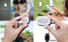 El próximo Dexcom G7 (izquierda) es mucho más pequeño que el sistema G6 CGM (derecha). (Fuente de la imagen: Dexcom - editado)