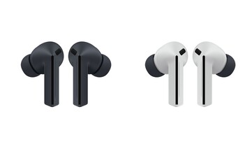Los Galaxy Buds 3 FE estarán disponibles en negro y gris. (Fuente de la imagen: Samsung)
