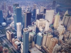 La comunidad de Minecraft ha recreado grandes partes de la ciudad de Nueva York a escala 1:1. (Fuente de la imagen: MineFact vía YouTube)
