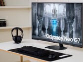 El primer monitor Mini-LED de 43 pulgadas para jugadores. (Fuente de la imagen: Samsung)