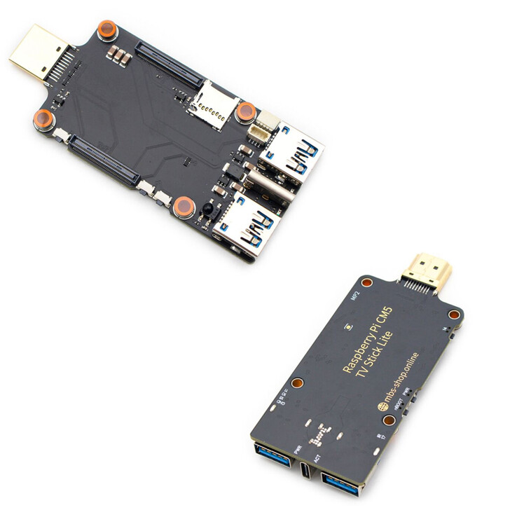 La parte superior e inferior de la placa portadora