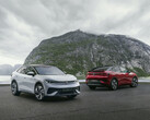 Con su forma de coupé, los nuevos SUV eléctricos de Volkswagen, VW ID.5 e ID.5 GTX, tienen un aspecto bastante deportivo (Imagen: Volkswagen)