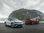 Con su forma de coupé, los nuevos SUV eléctricos de Volkswagen, VW ID.5 e ID.5 GTX, tienen un aspecto bastante deportivo (Imagen: Volkswagen)