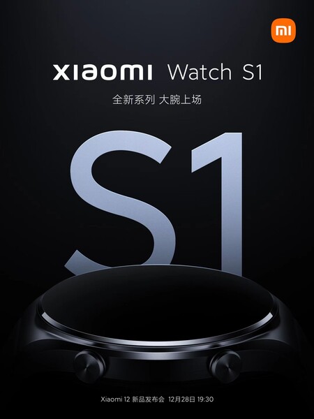 Xiaomi Watch S1. (Fuente de la imagen: Xiaomi)
