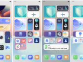 Una gama de opciones de la pantalla de inicio de MyOS 11.5. (Fuente: ZTE)