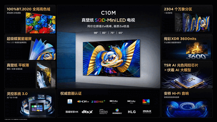 Características técnicas del nuevo TCL C10M.