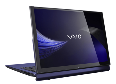 Vista del Vaio T Kachi-iro Special Edition en modo tableta
