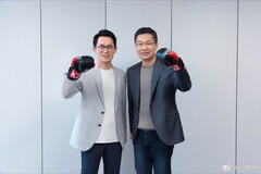 Wang Teng (izquierda) al incorporarse a Redmi. (Fuente de la imagen: ixbt.com)