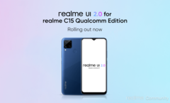 Realme anuncia una actualización para el C15. (Fuente: Realme)