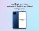 Realme anuncia una actualización para el C15. (Fuente: Realme)