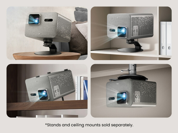 Los proyectores BenQ de la serie TK705 pueden proyectar imágenes de hasta 150 pulgadas de ancho (Fuente de la imagen: BenQ)