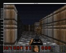Un prototipo de DOOM ejecutándose en una NEO Geo AES