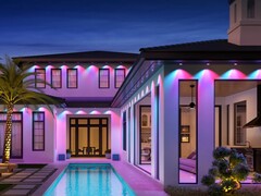 Las luces permanentes para exteriores Prism de Govee (en la imagen) ya están disponibles en EE.UU. (Fuente de la imagen: Govee)