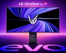 El LG 45GX950B-B luce una pantalla OLED 5K2K MLA de 45".