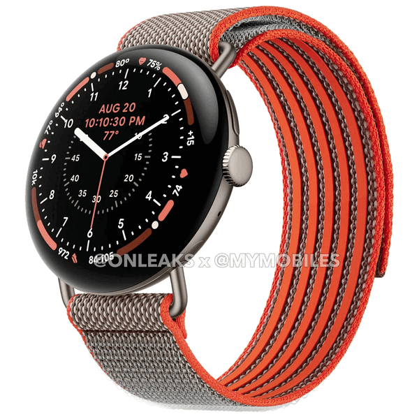 El Pixel Watch 5 Stephen Curry Edition cuenta con una correa similar a la que se incluye con el Fitbit Air Stephen Curry Edition.