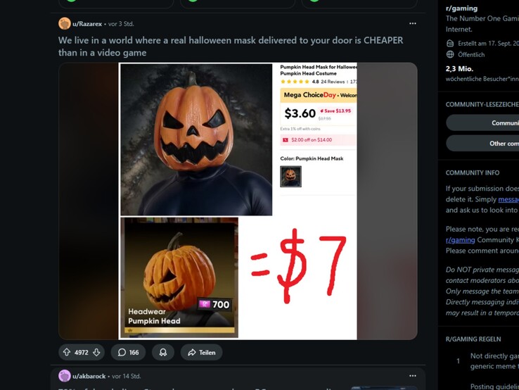 (Fuente de la imagen: Reddit)