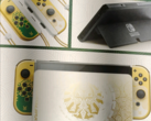 La Nintendo Switch OLED Legend of Zelda: Tears of the Kingdom Edition ha sido fotografiada online (imagen vía Reddit)